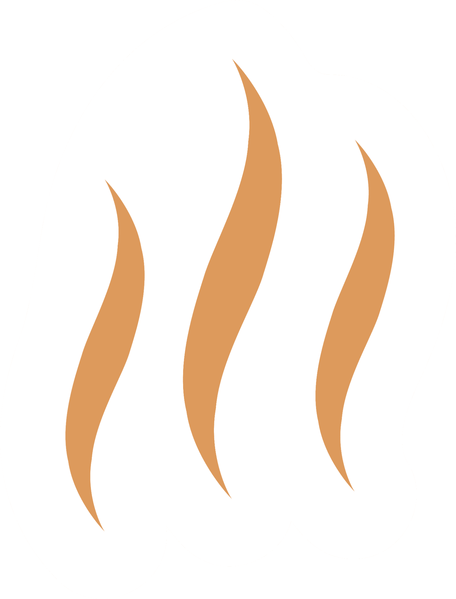 Rising Steam Wisps Sticker