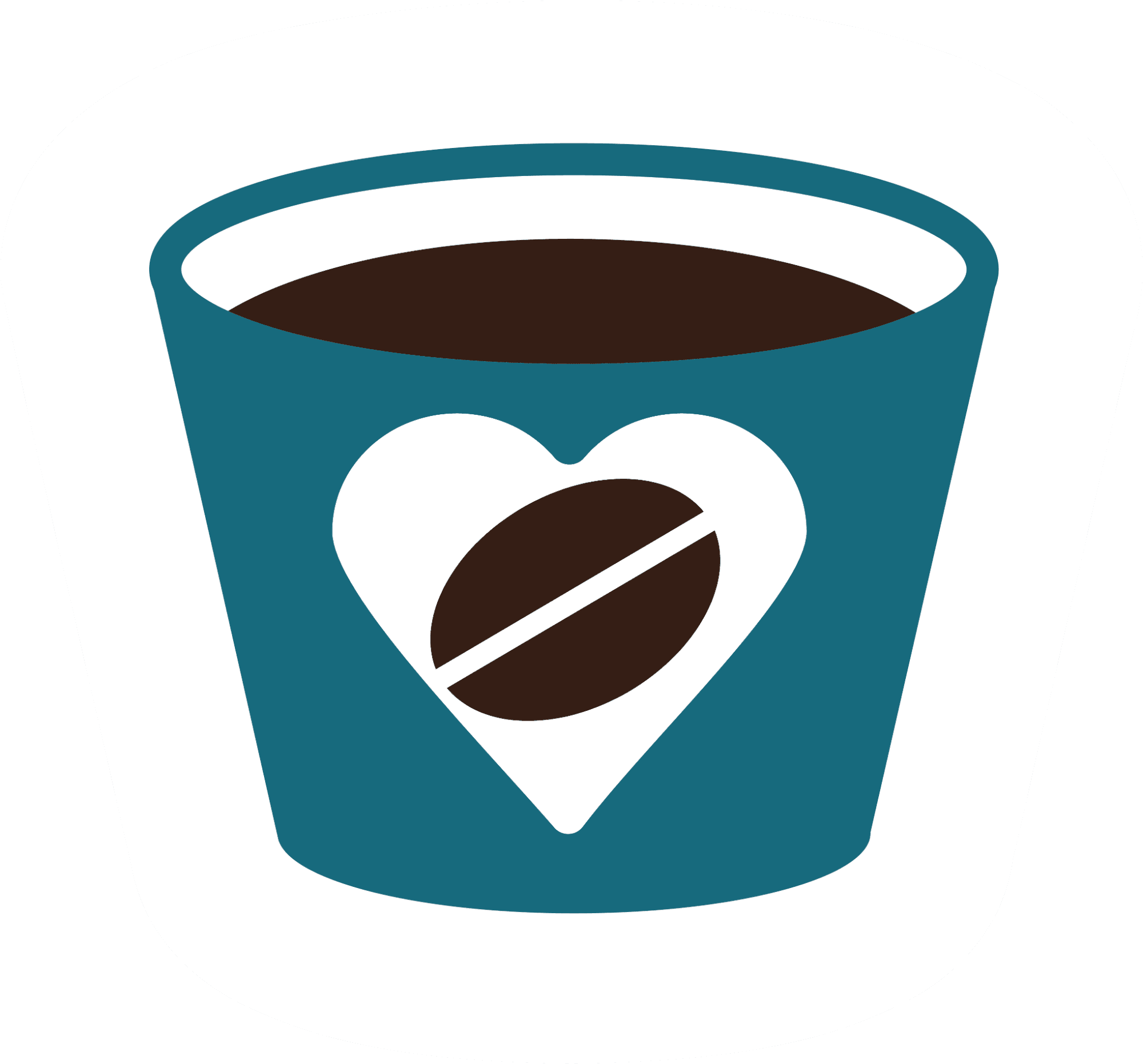 Coffee Cup Love Sticker