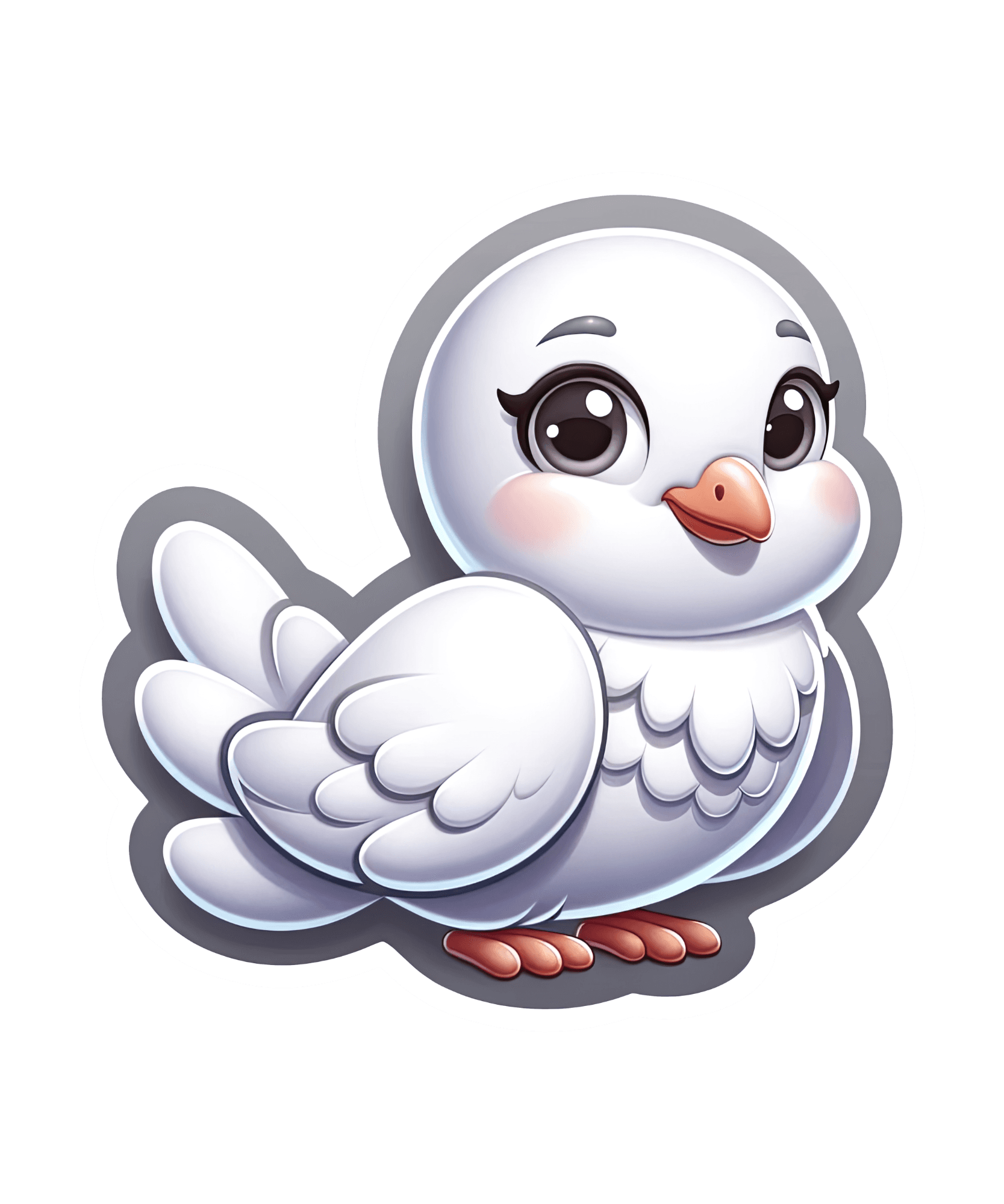 Sweet Baby Dove Sticker