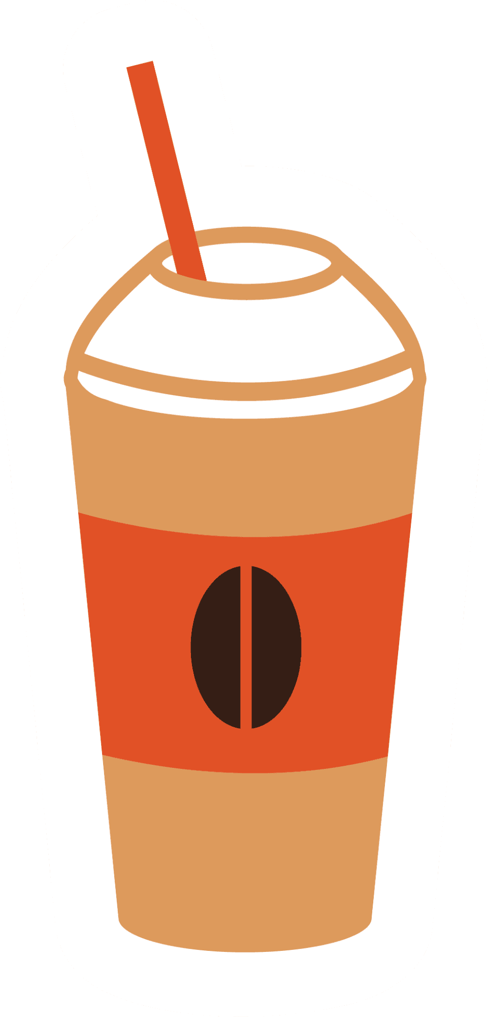 Iced Coffee Cup Sticker