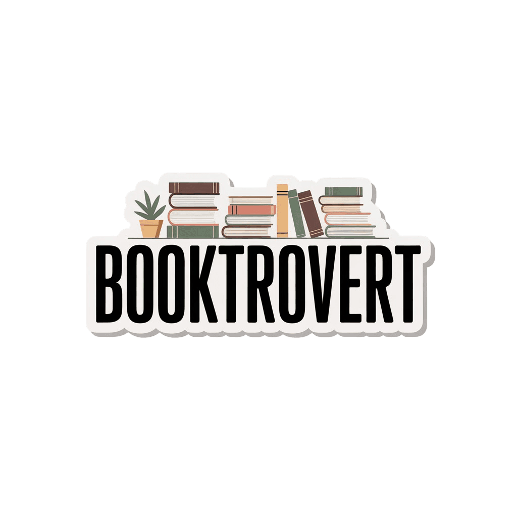 Booktrovert Bookshelf Sticker