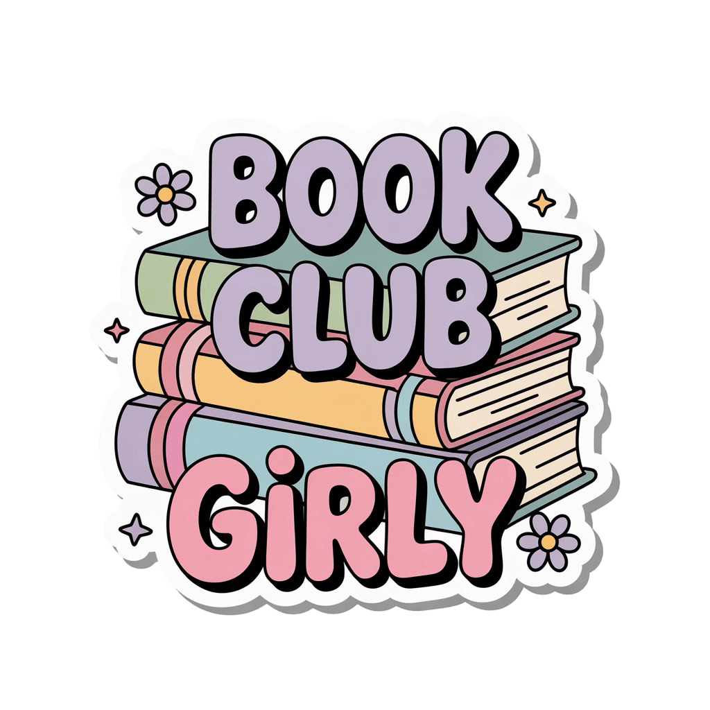 Book Club Girly Sticker